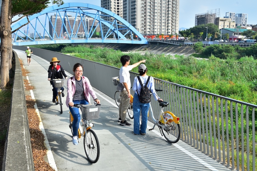 旱溪西路自行車道完工 太平區綠色休閒觀光新選擇！